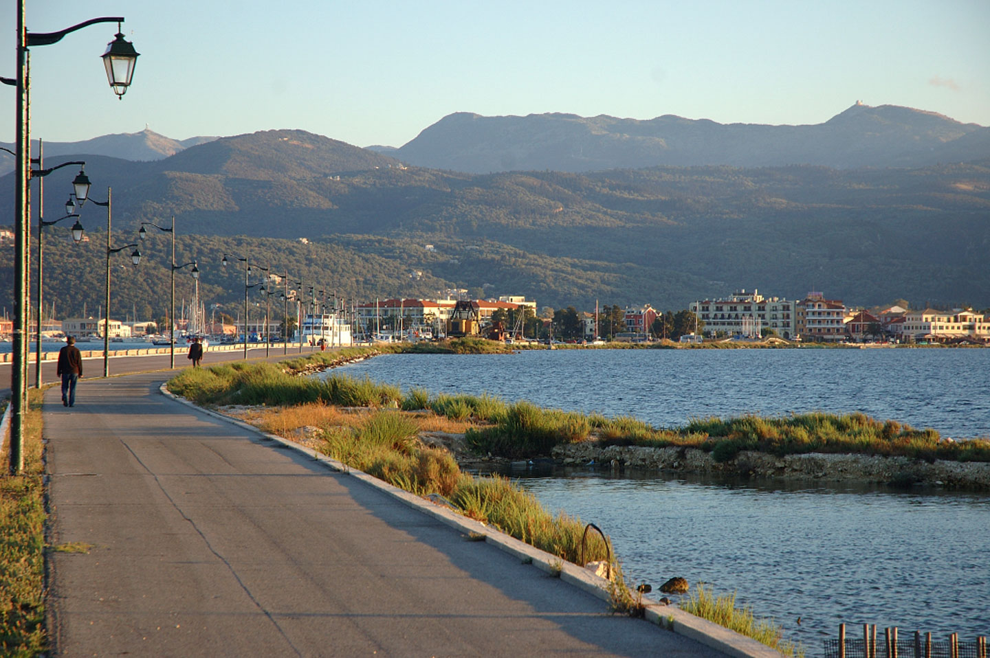 Entrance to the town of Lefkada | The mainland-linked island of Lefkada | Lefkada Slow Guide